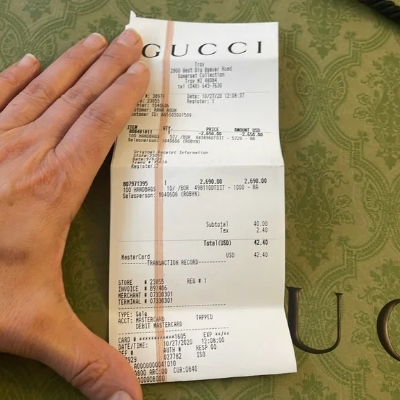 Gucci GG Marmonttop handle black leather bag